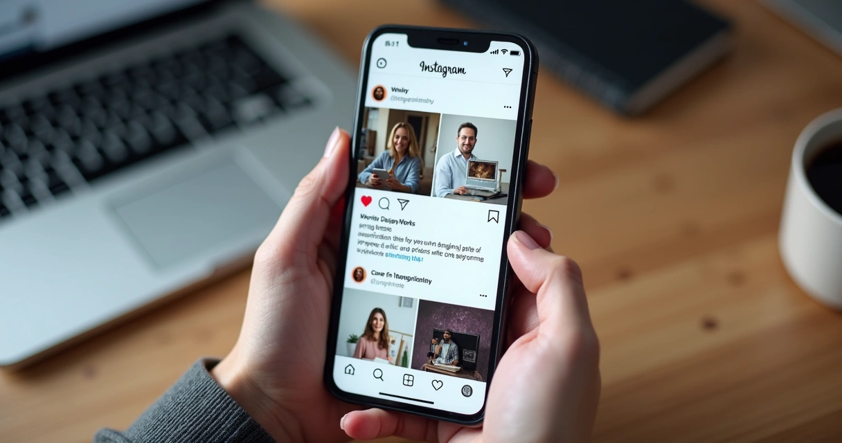 Destaques de portfólio e depoimentos bem organizados no Instagram 
