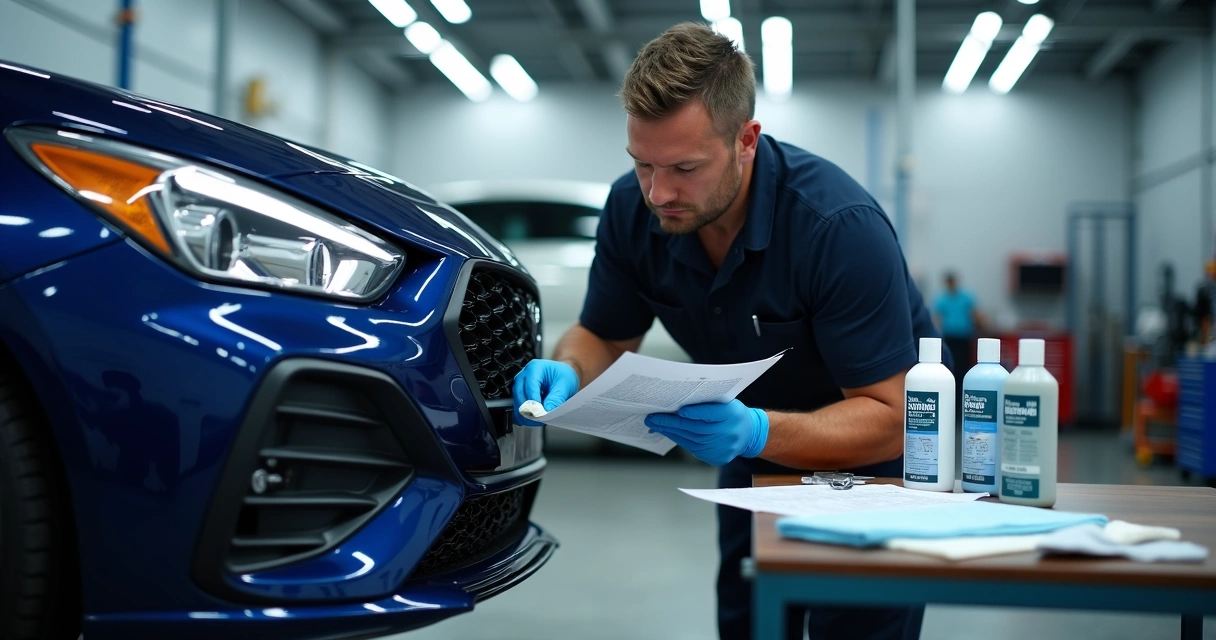 Diagnóstico e técnica profissional em revitalização de plástico automotivo 