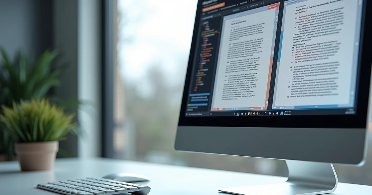 Interface de software jurídico mostrando comparação entre contratos com IA 