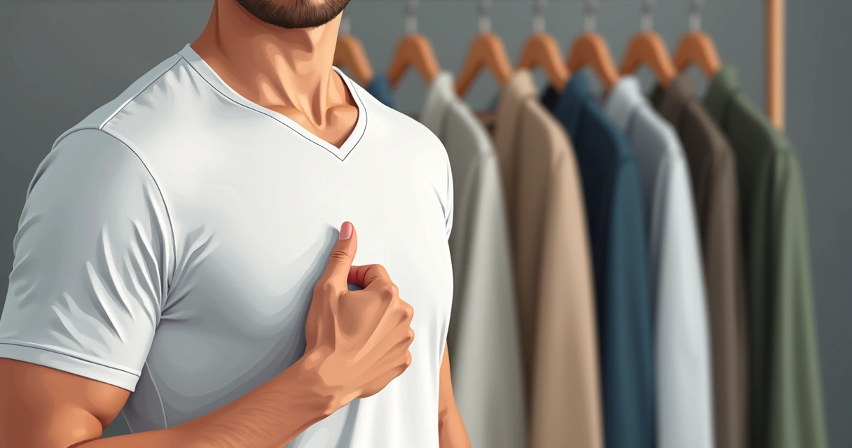 Detalhe de tecido minimalista de qualidade e corte elegante