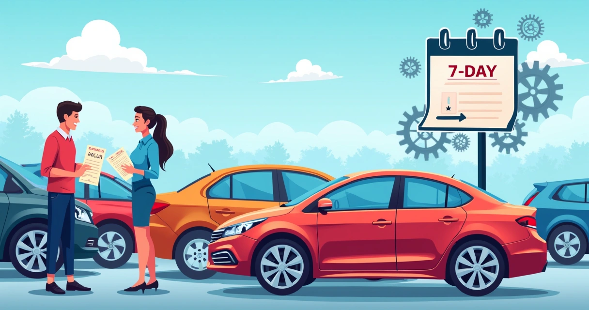 Cliente perguntando sobre a política de devolução de carro zero em concessionária.