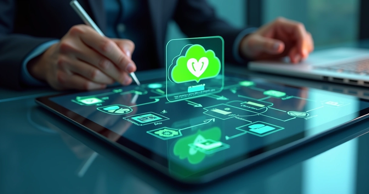 Modern DevOps cloud serverless setup with Node.js 