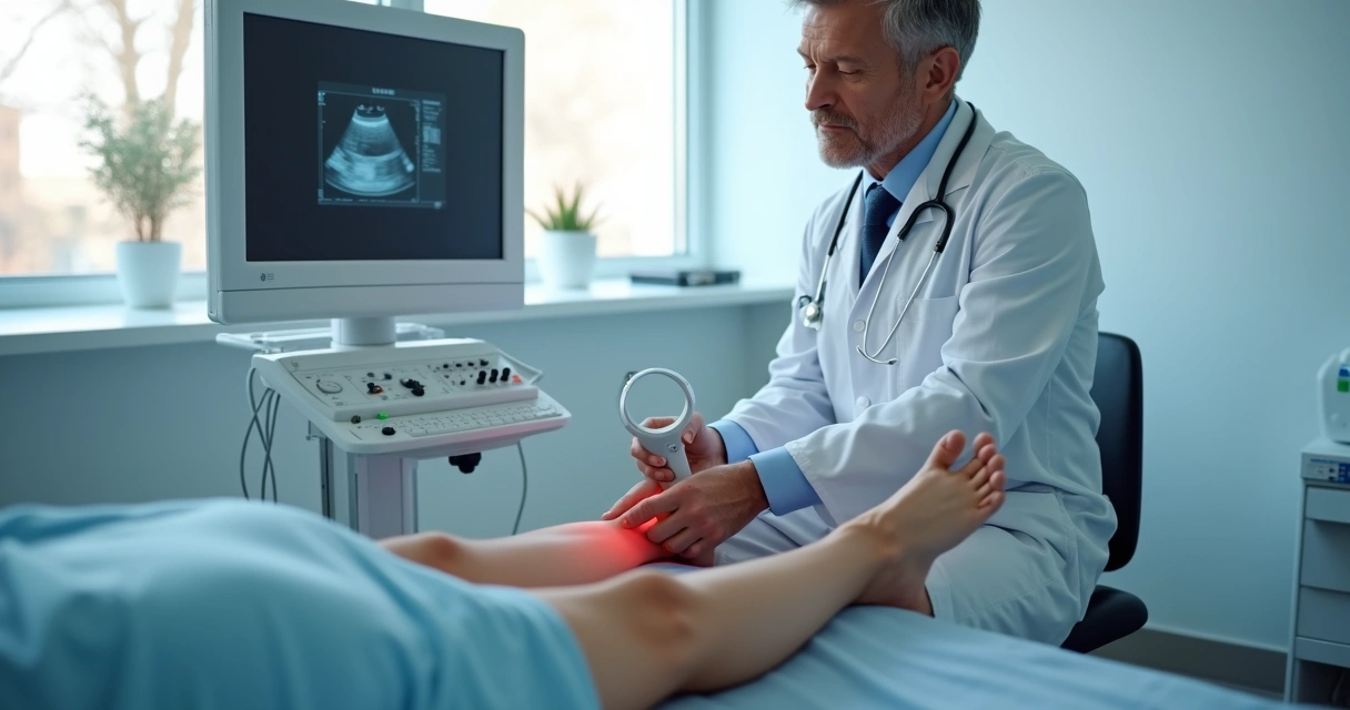 Diagnóstico médico de insuficiência venosa nas pernas 