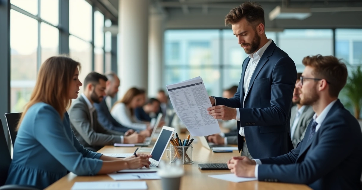 Aplicação de diagnóstico de saúde mental em escritório corporativo 