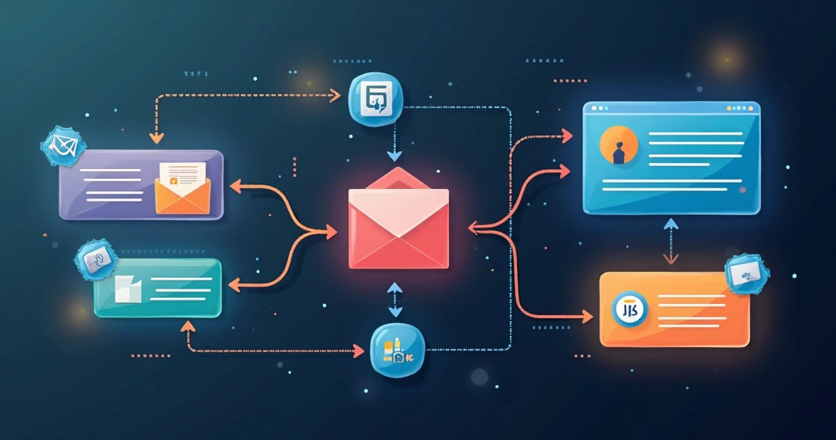 Diagrama de automação conectando Supabase e outras ferramentas no N8N