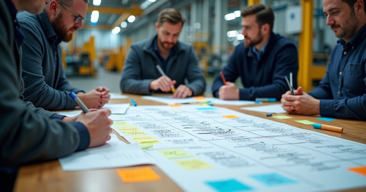 Exemplo de diagrama de espinha de peixe em indústria 