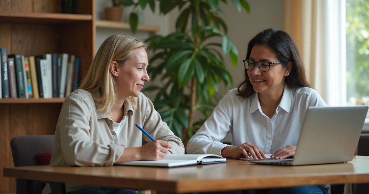 Dos personas conversando en línea con tono respetuoso 