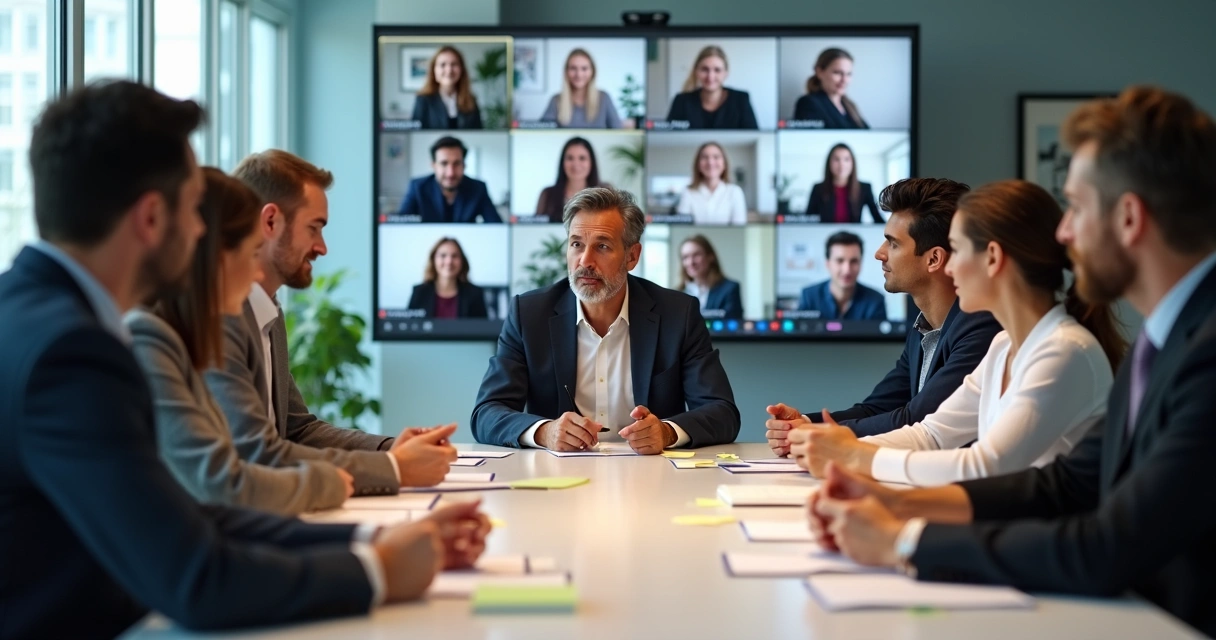Diálogo de valores em equipe mista presencial e remota