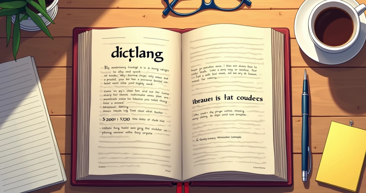 Dictionary entry for a new slang word 