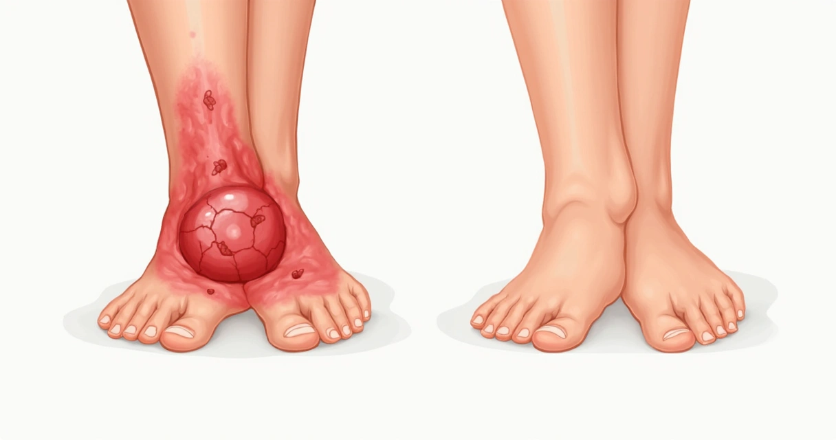 Revisão dos protocolos para tratamento de infecções cutâneas 1 Comparação visual entre celulite e pseudocelulite nas pernas