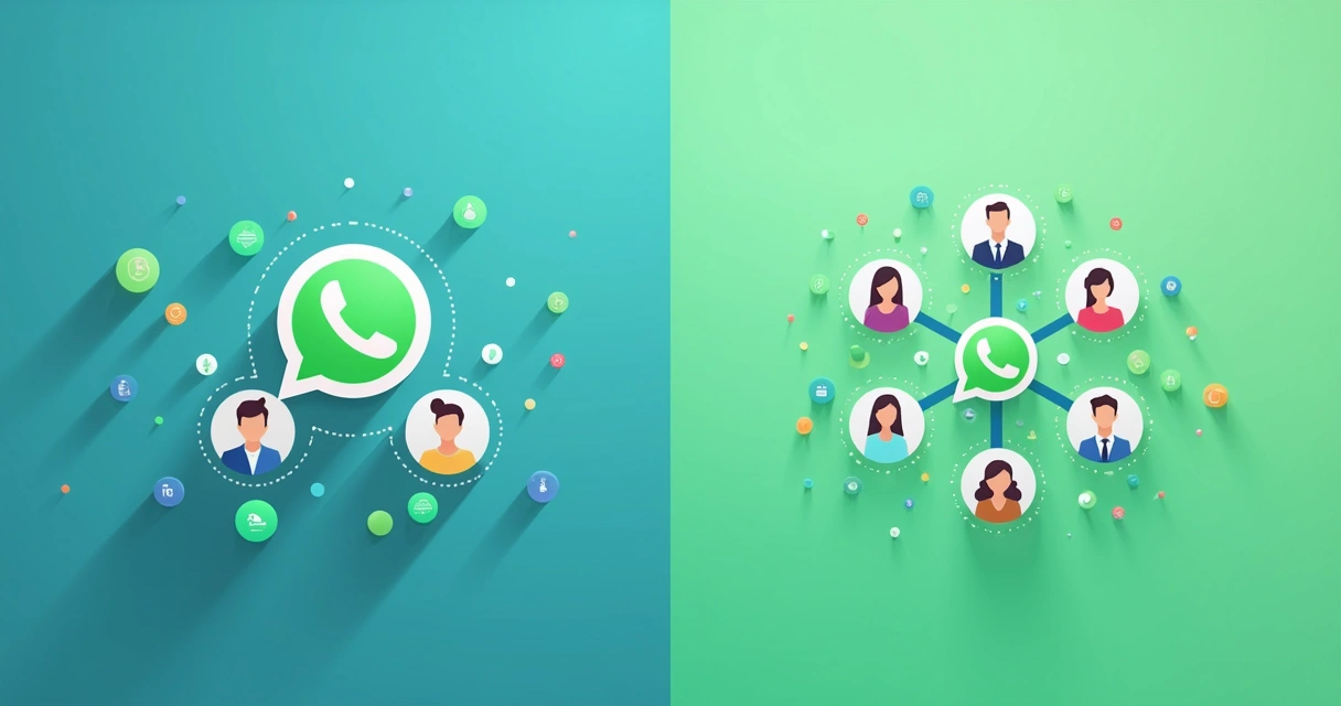 Comparação visual entre grupo tradicional e comunidade com subgrupos 
