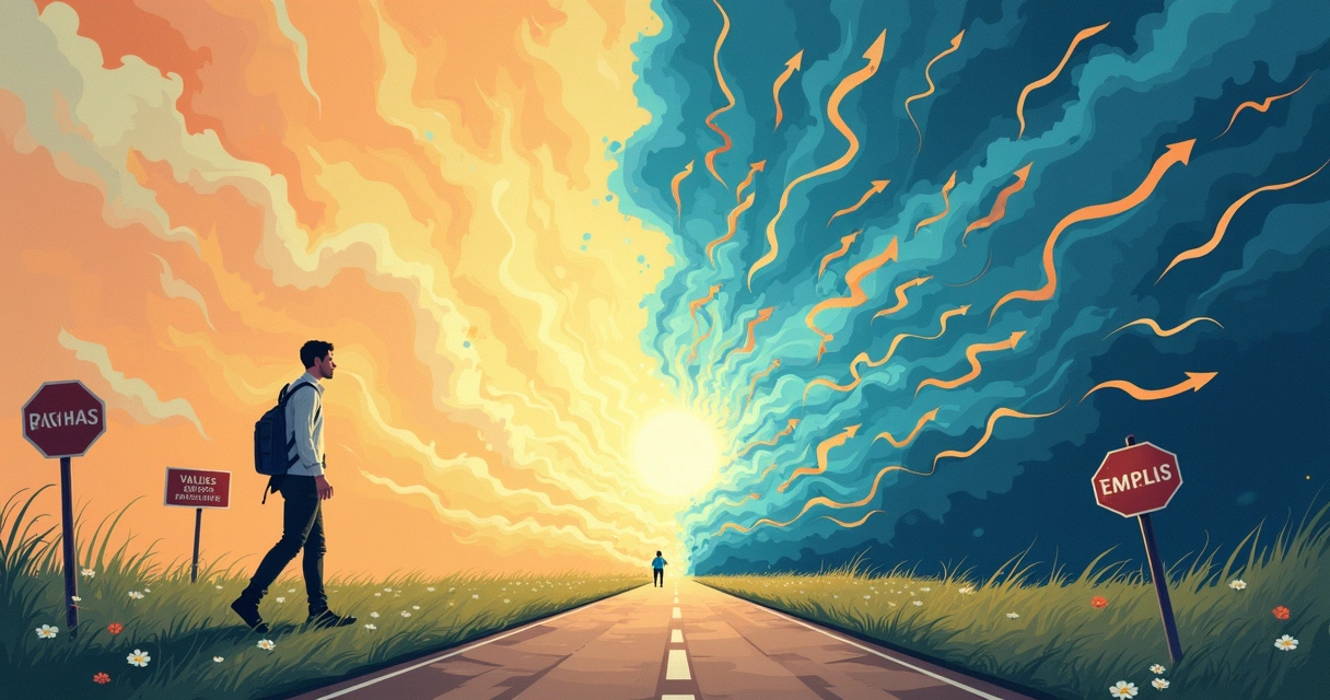 Diferencia conceptual entre acción responsable y reacción emocional 