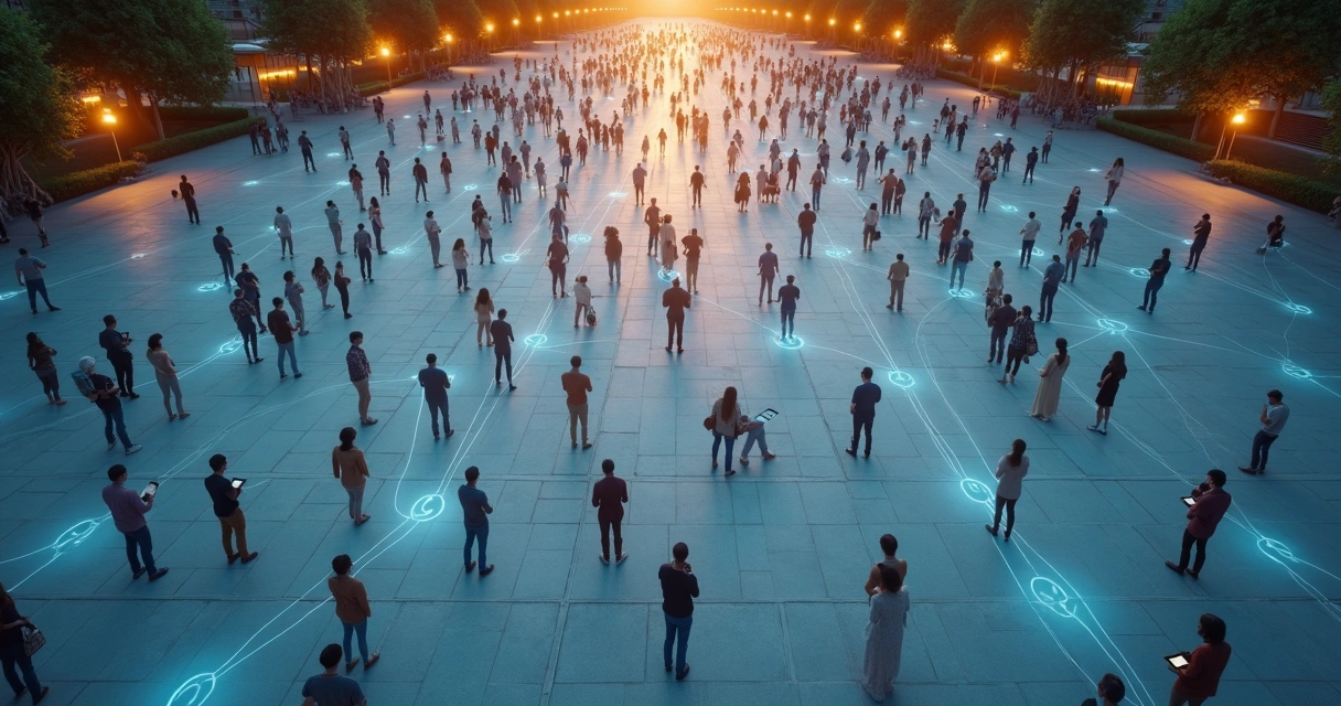 How collective beliefs shape well-being in digital communities