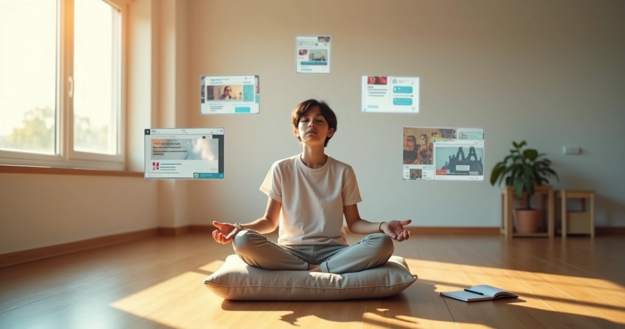 Digital detachment: Restoring presence and emotional clarity