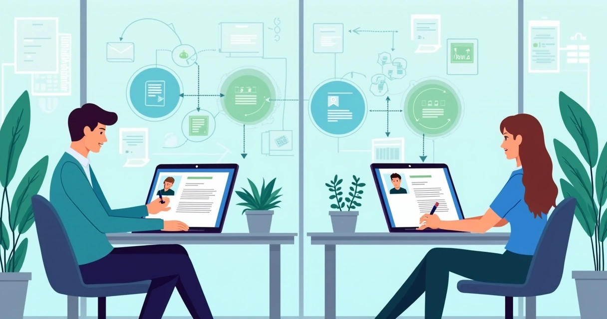 People using digital signature on public services websites 