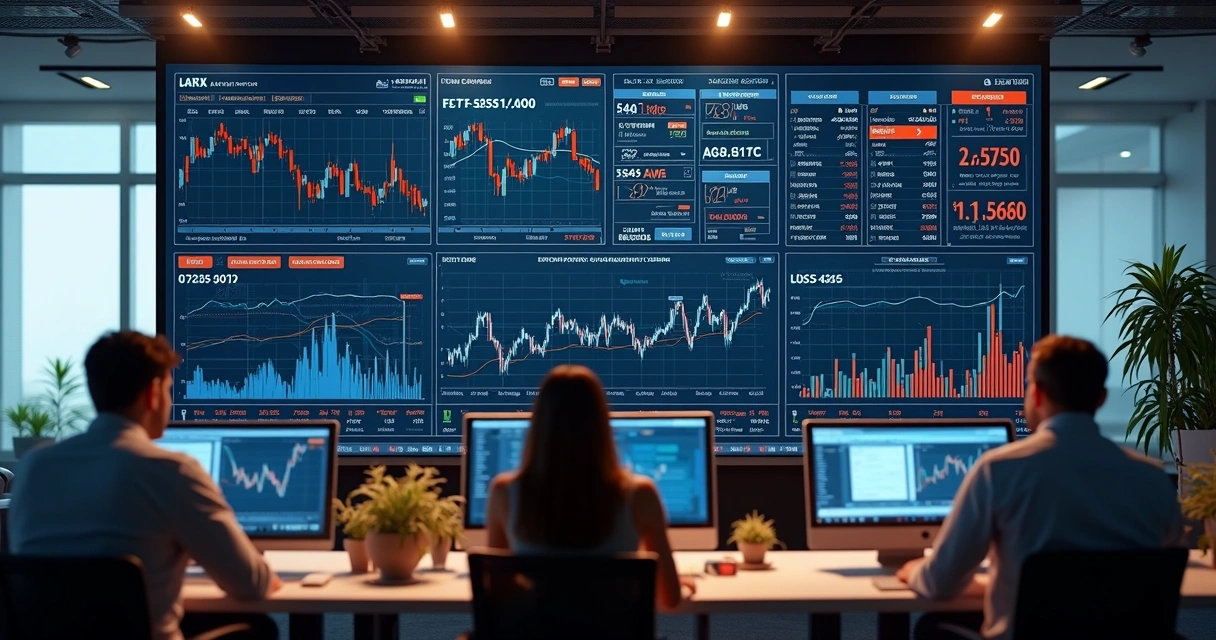 Digital treasury dashboard showing real-time FX and risk analytics 