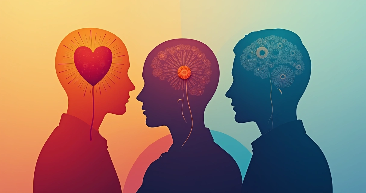 Dimensões do autoconhecimento, integrando emoção, razão e comportamento 