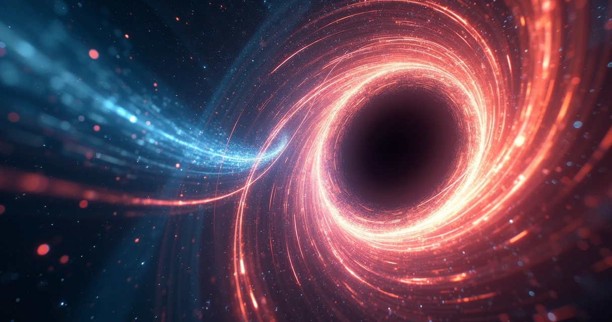 Dinâmica dos campos magnéticos ao redor de um buraco negro