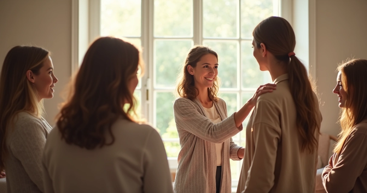 Representación simbólica de relaciones familiares en constelación grupal 