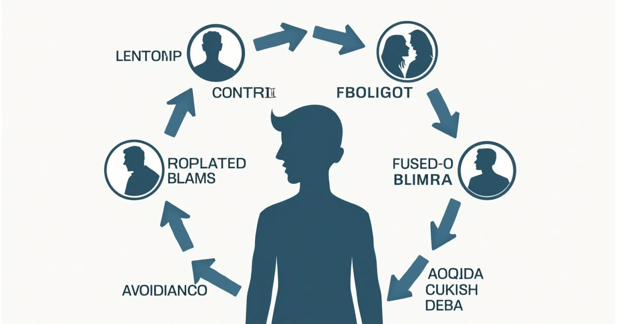 Gráfico ilustrando dinâmicas de relações que limitam o autoconhecimento 