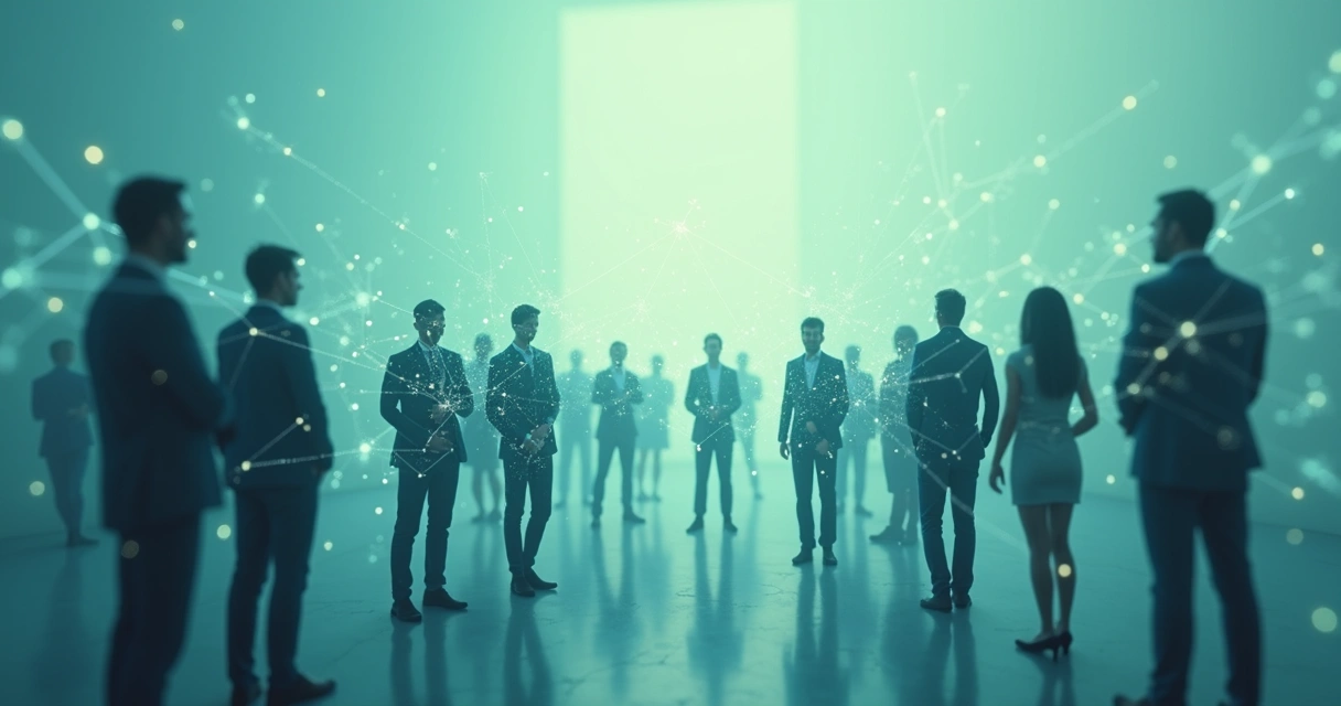 Representación visual de dinámicas invisibles y constelaciones en equipos. 