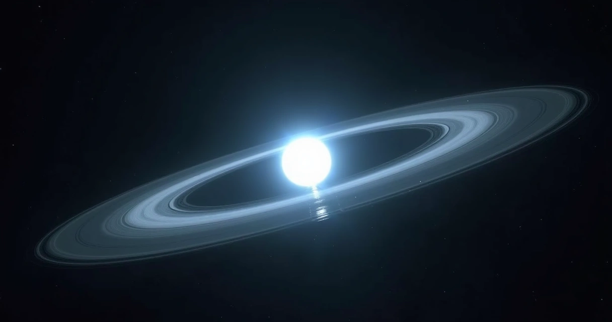 Disco de detritos de Fomalhaut visto ao redor de uma estrela brilhante 