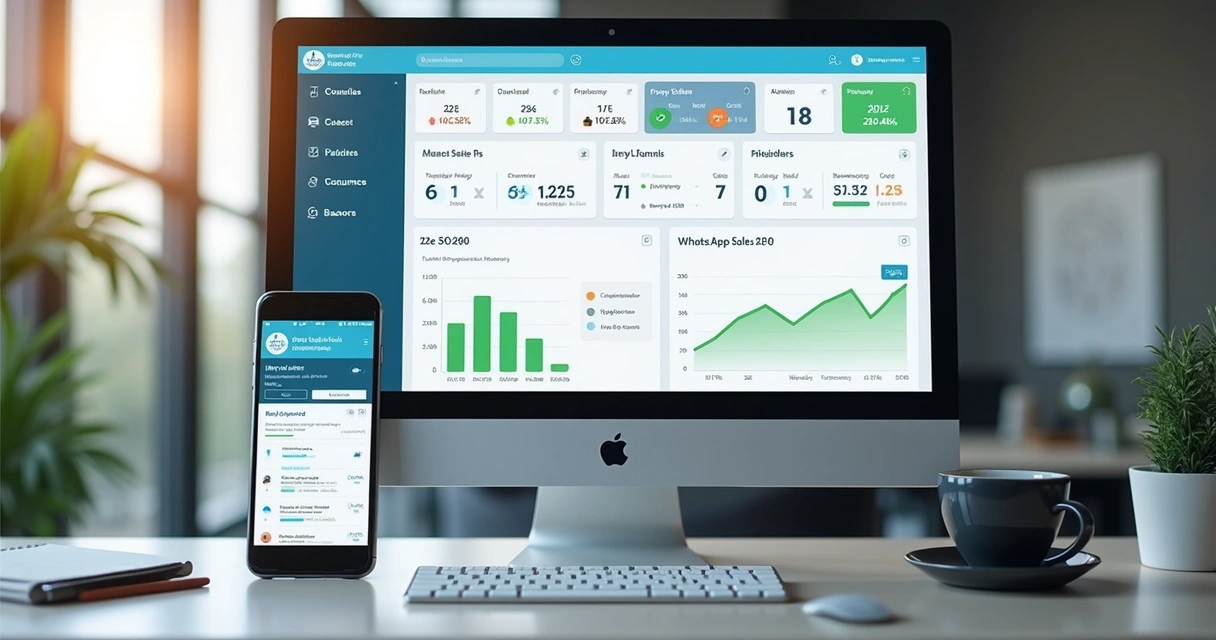 Painel de distribuição de leads no WhatsApp com alertas 