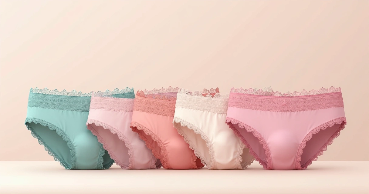 Vários modelos de calcinha boxer feminina em diferentes cores