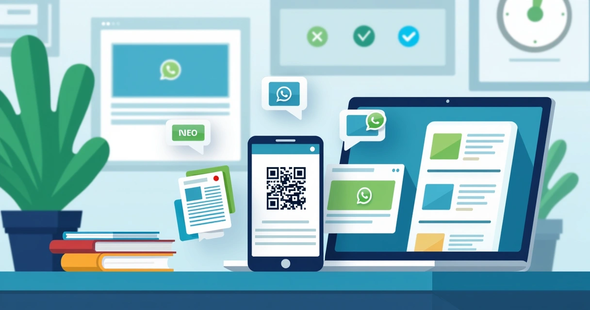 Divulgação de catálogo com QR Code e WhatsApp 