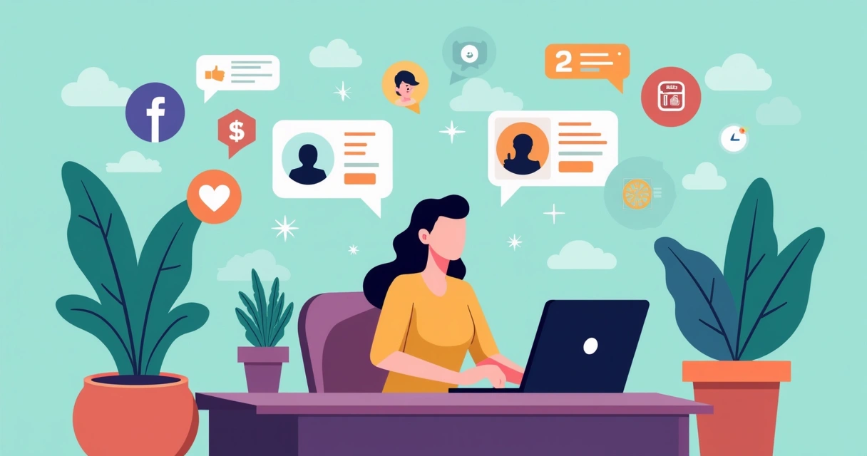 Divulgando catálogo digital em redes sociais 