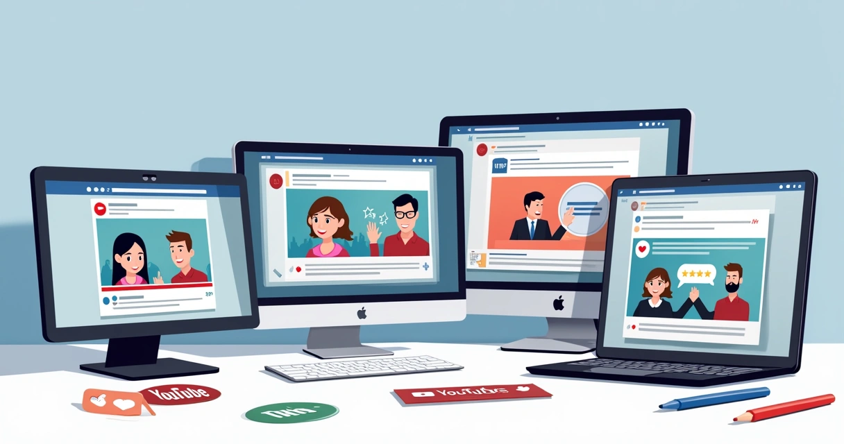 Vários dispositivos mostram campanhas políticas em diferentes redes sociais 