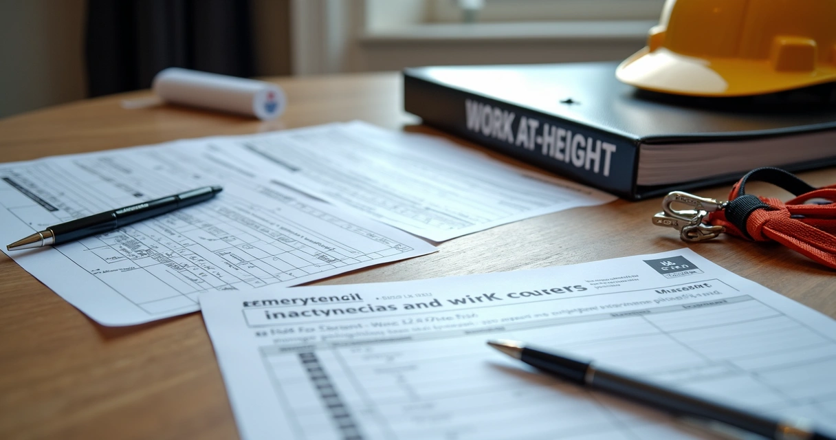 Checklist e documentação para trabalho em altura 