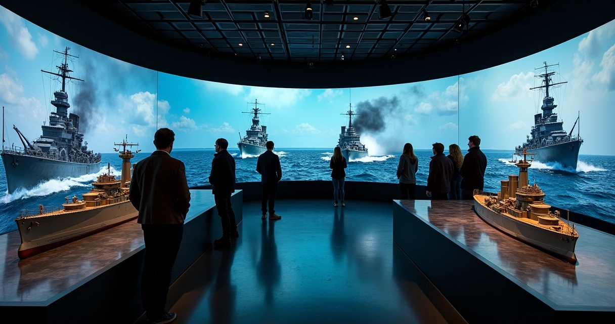 Mostra de documentários em museu naval alemão