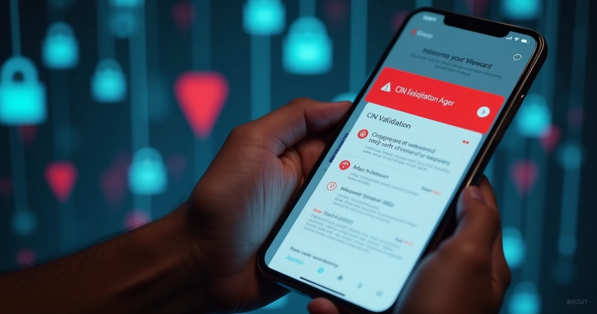 CIN sendo rejeitada por app devido a fraude 