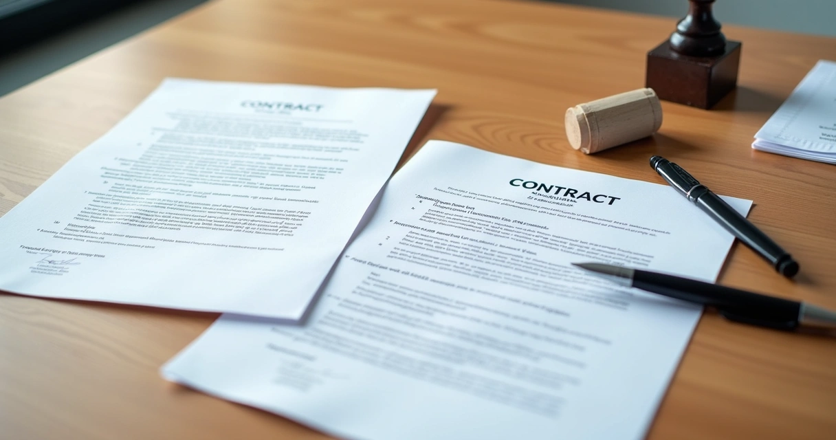 Contrato em português e sua versão traduzida para o espanhol 