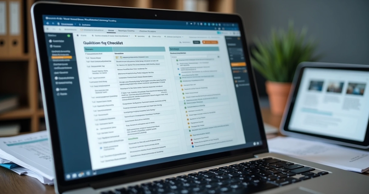 Documento digital exibido em tela mostrando passos do processo de LDR 