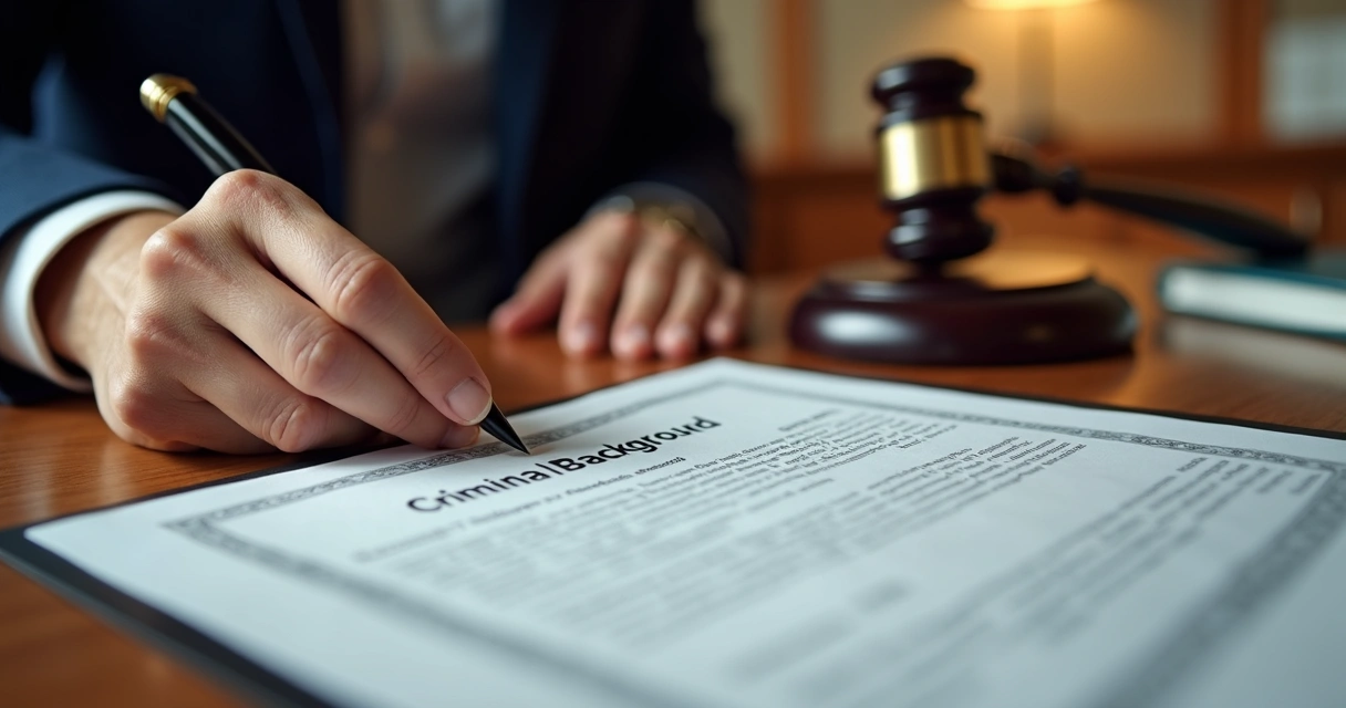 Certidão judicial sendo analisada por advogado 