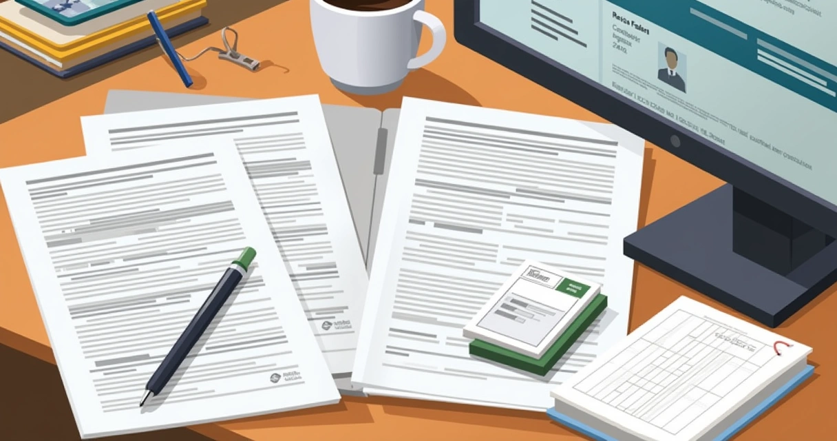 Documentos organizados para formalização de empresa no Brasil 