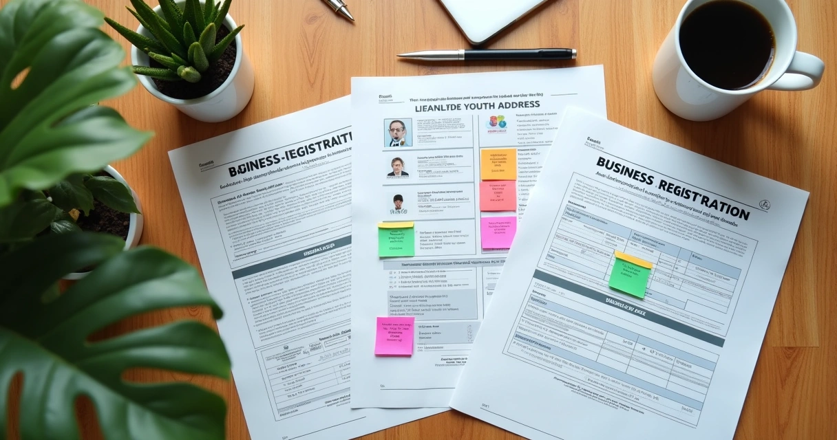 Documentos separados para abertura de empresa 