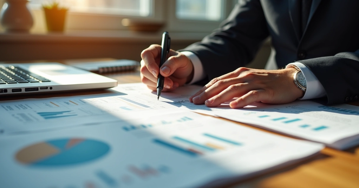 Advogado organizando contratos e documentos de planejamento patrimonial 