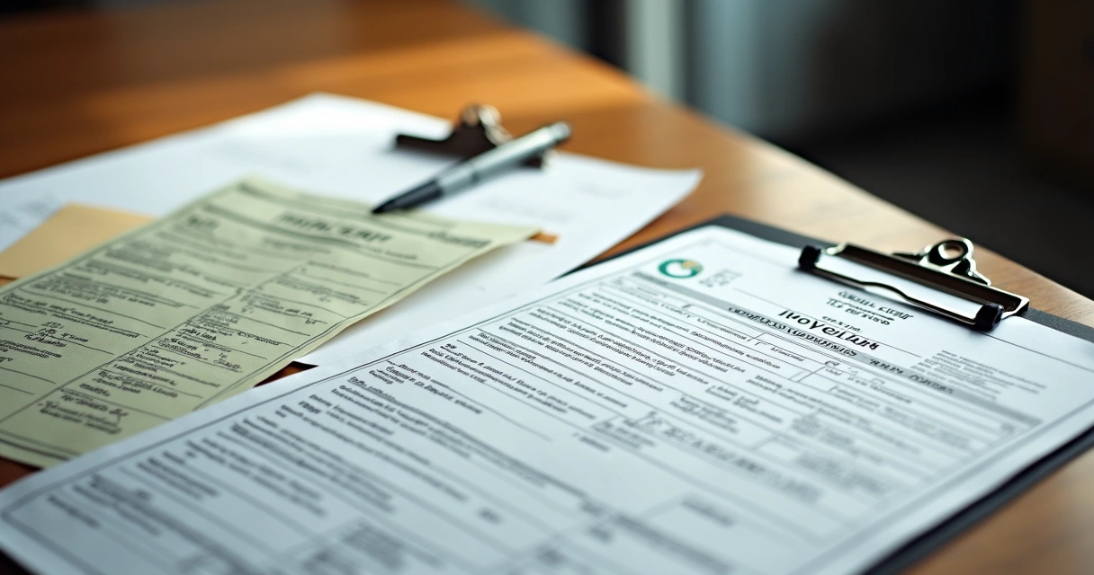 Documentos exigidos para certificado CAC alinhados sobre uma mesa 