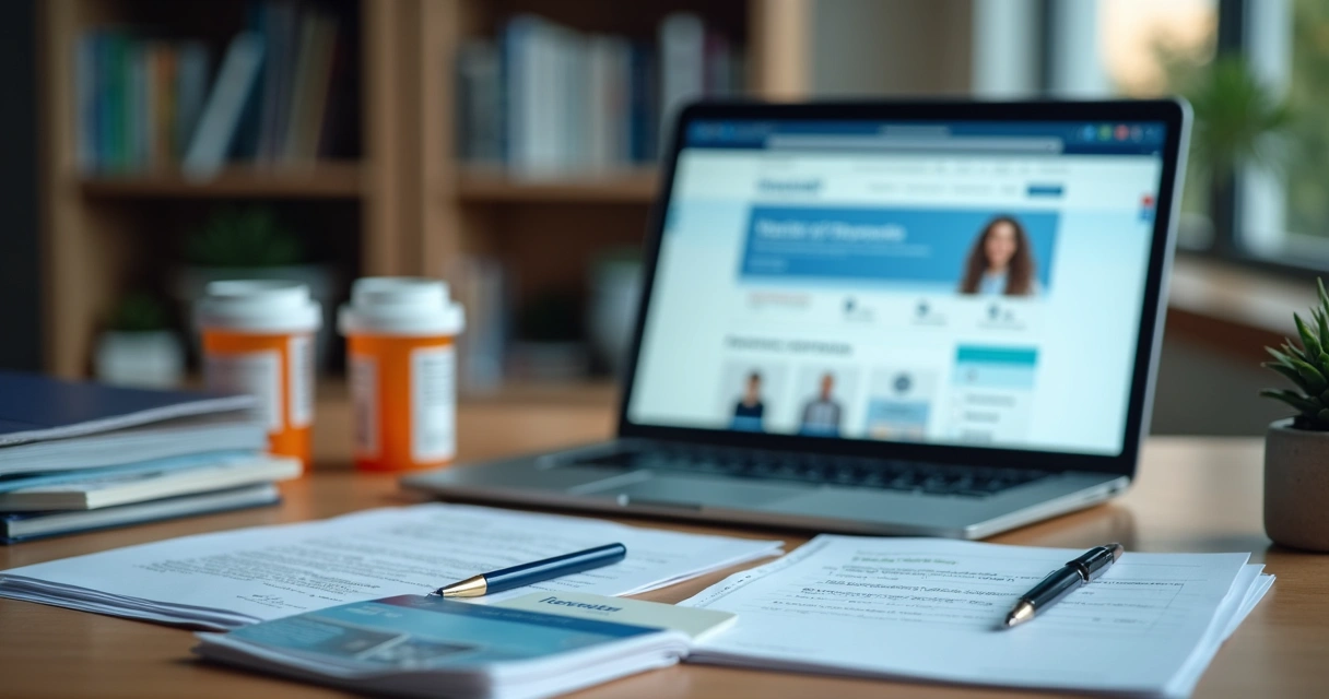 Documentos organizados para pedido INSS