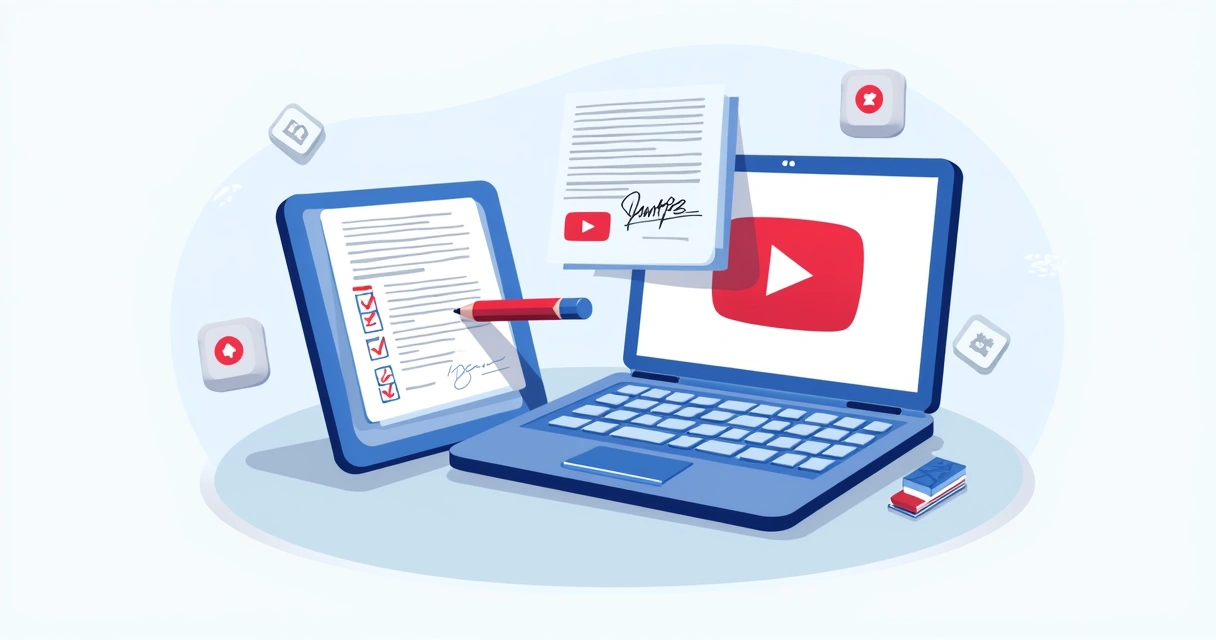 Documentos digitais assinados em um computador 