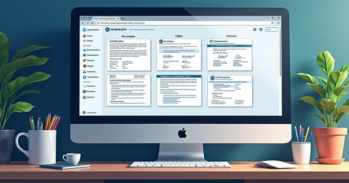 Documentos digitais necessários para regularização fiscal 
