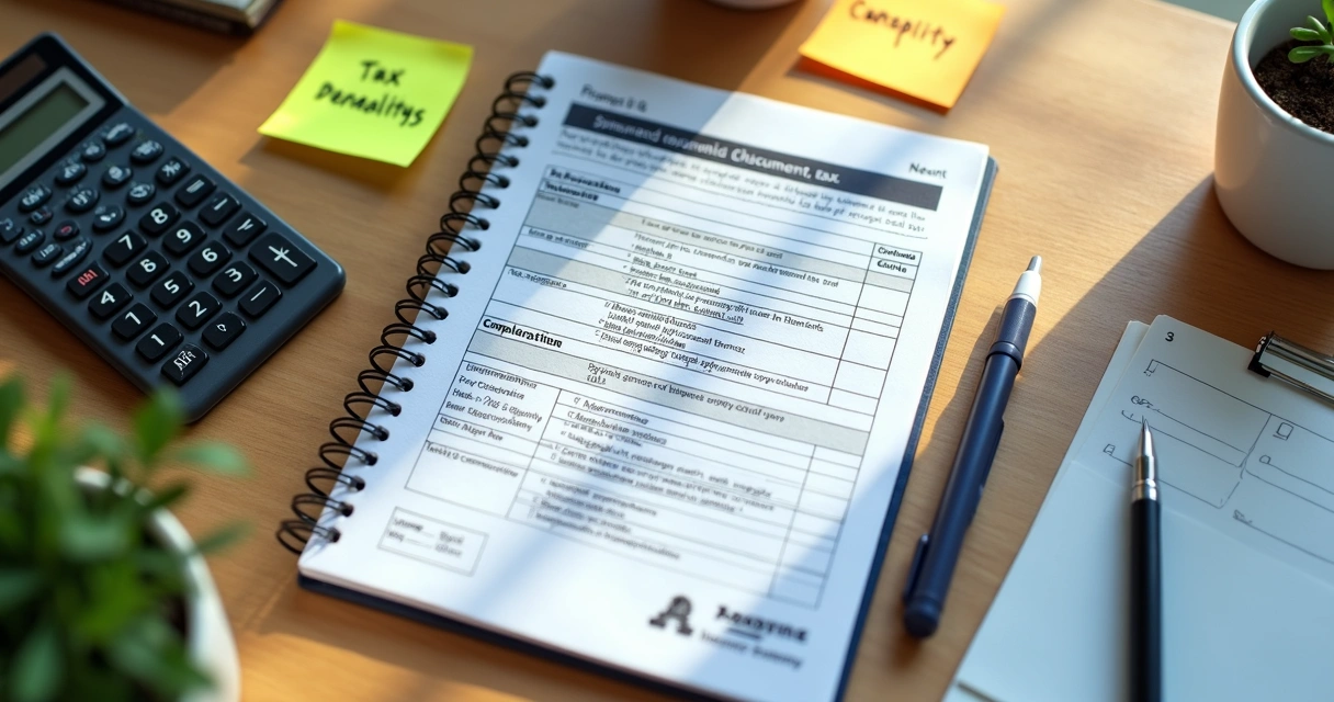 Documentos fiscais organizados digitalmente na tela de um notebook