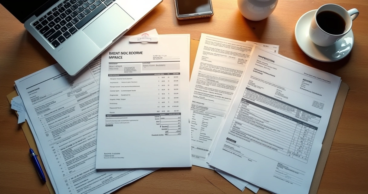 Diversos documentos de importação organizados em uma mesa, prontos para liberação alfandegária 