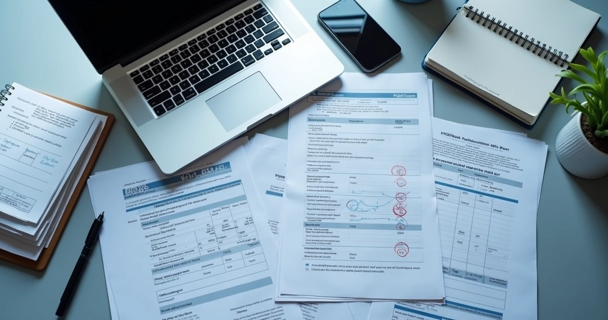 Documentos e prints separados para recurso de conta