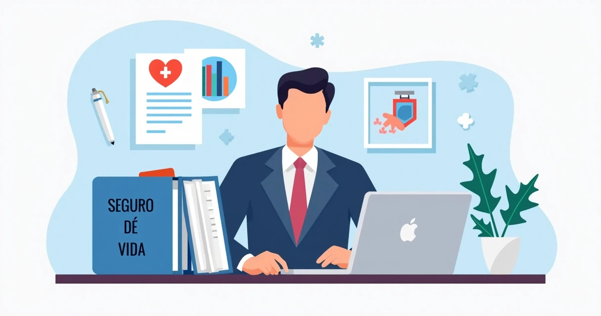 Pessoa organizando laudo médico e exames em uma mesa clara 