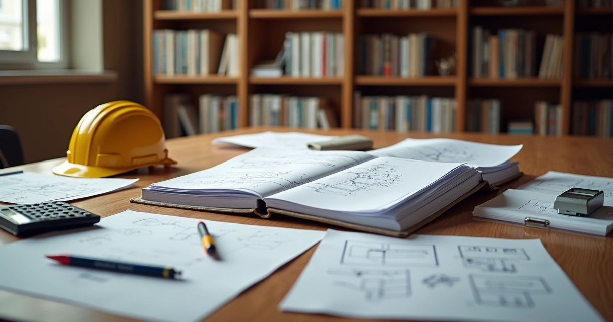 Pastas com documentos técnicos, mapas e laudo de engenharia 