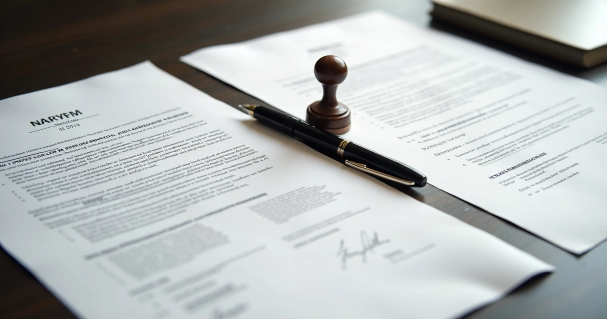 Documentos prontos e traduzidos lado a lado na mesa